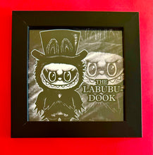 Load image into Gallery viewer, Labubudook! Horror movie parody babadook monster Cryptid Funny meme - 5x5 inches Framed Album Cover Styled Art print!