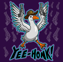 Load image into Gallery viewer, Yee-Honk! Cowboy goose duck untitled cute Funny meme - 5x5 inches Framed Album Cover Styled Art print!