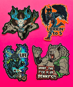 Monster Bundle Sticker Deal! 4 Big Waterproof Vinyl Stickers!