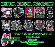 Load image into Gallery viewer, Pre-order! Glitter Sticker Bundle! Ships 12/1