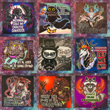 Load image into Gallery viewer, Sale! 9 Postcard Set Bundle deal! Monsters and Cryptids! - Postcard Mini Art Prints! Each 4.75 inches