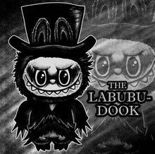 Load image into Gallery viewer, Labubudook! Horror movie parody babadook monster Cryptid Funny meme - 5x5 inches Framed Album Cover Styled Art print!
