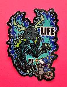 Metal Meme Sticker bundle deal! - Waterproof Vinyl Big 4 inches!