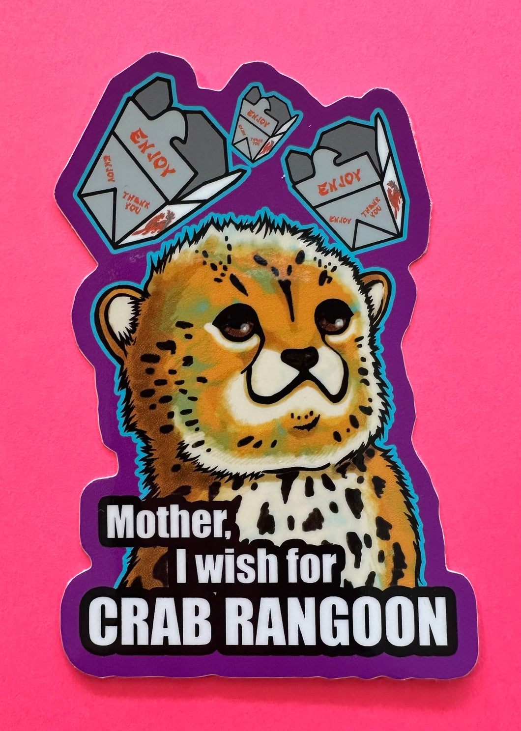 Rangoon Meme Sticker! - Waterproof Vinyl Big 4 inches!