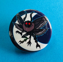 Load image into Gallery viewer, mothman moon button