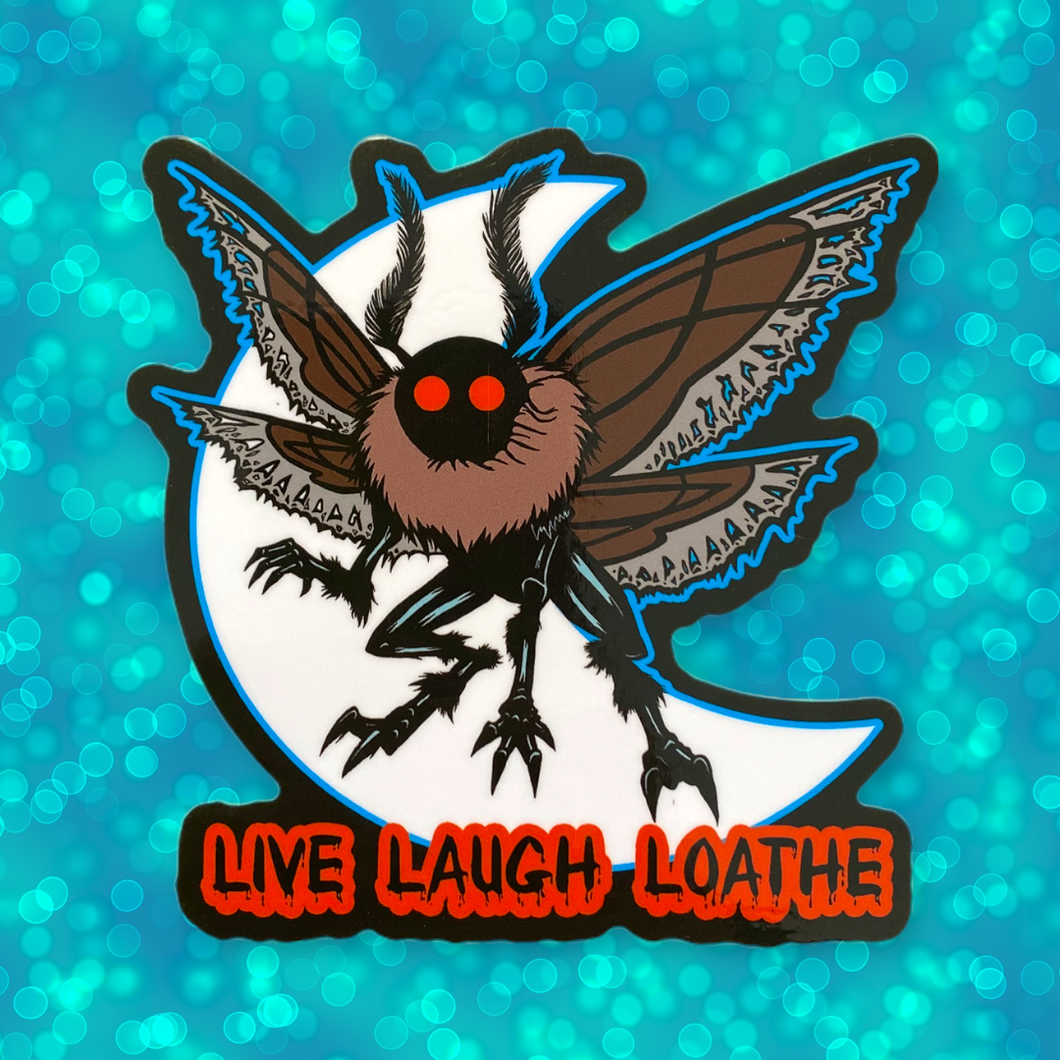 Mothman Loathe Sticker